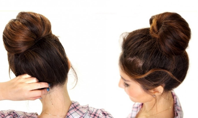 In Just 5 Minutes Braided Bun Hairstyles