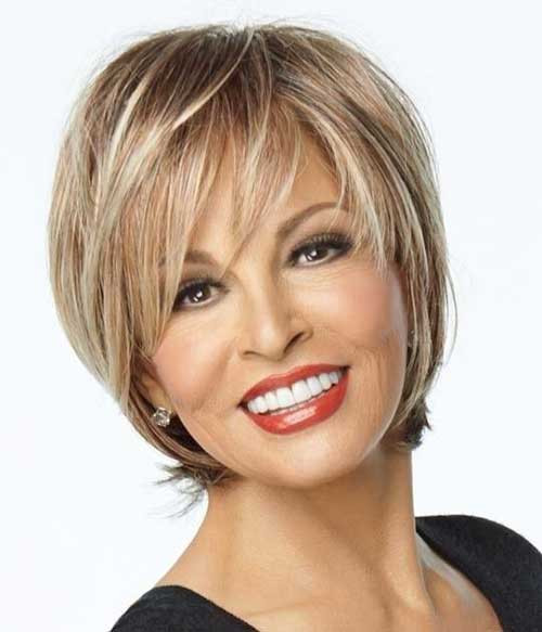 Short with a Twist Hairstyles for Women Over 40s
