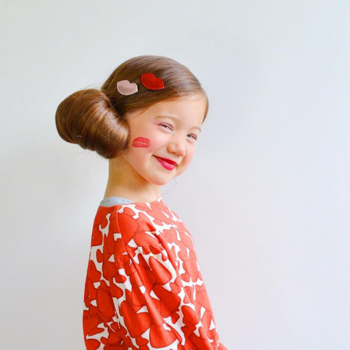 Ear Buns Bow Little Girls’ Hairstyles For Your Princess
