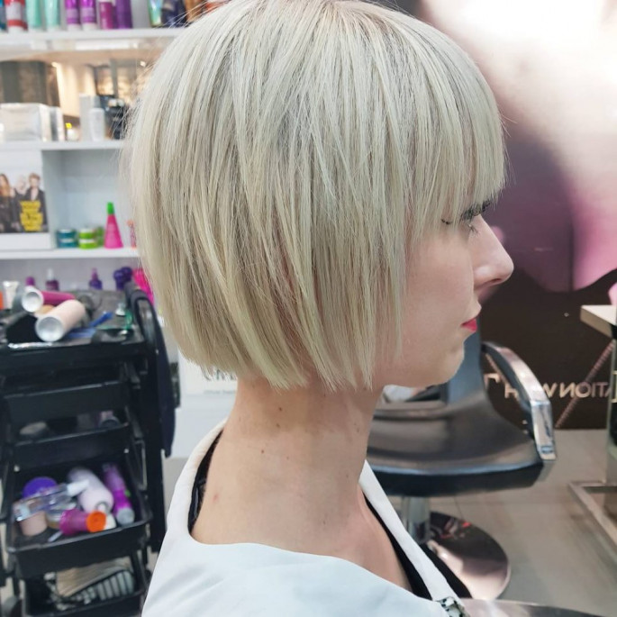 Blonde Bob Cut Short Hairstyles Ideas for Women