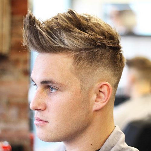 Brushed Up Hairstyles Best Short Hairstyles for Men 