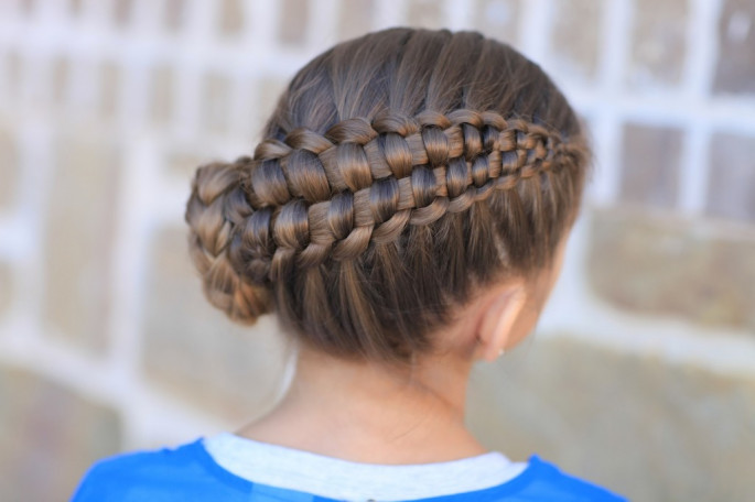 Peeck-a-Boo Braided Hairstyles for Women
