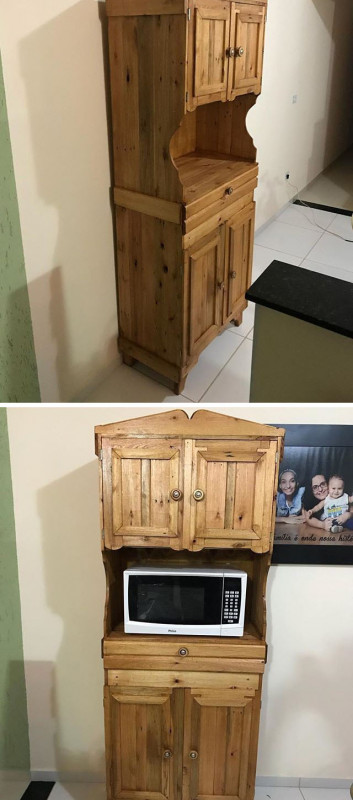 Pallet kitchen furniture