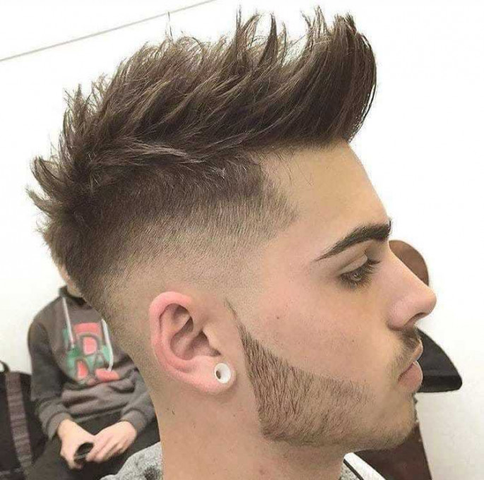 Quiff Haircut Fade Medium Length Men's Hairstyles