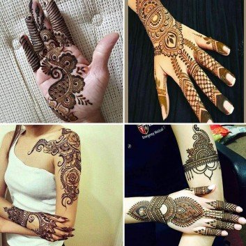 All The Top Trending Simple And Stylish Mehandi Designs