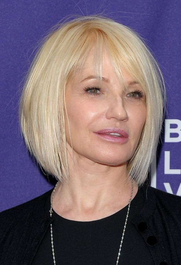 Hip Bob Hairstyles for Women Over 60s
