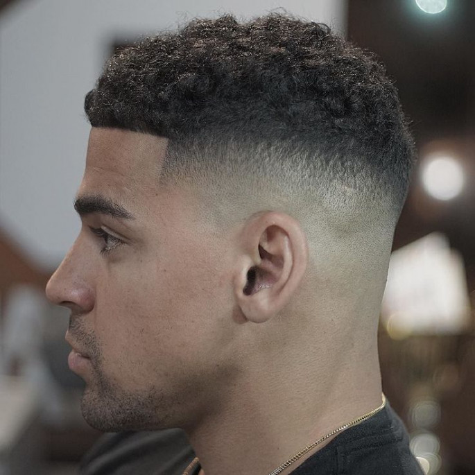 Box Fade Short Haircuts & Hairstyles for Black Men