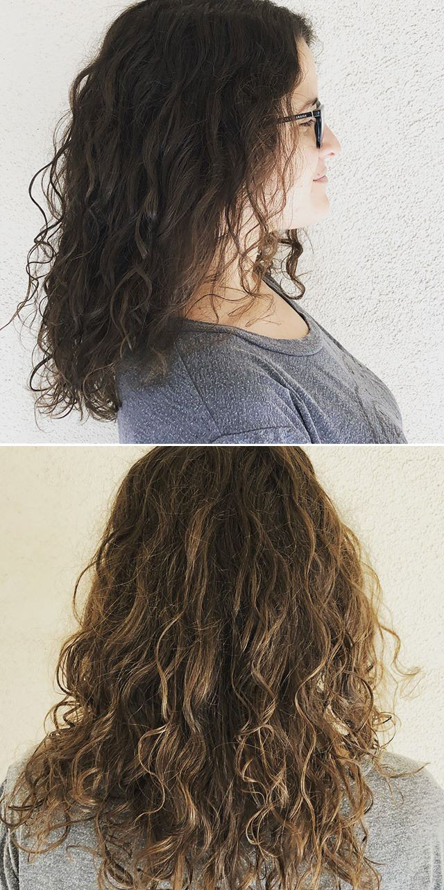 Long curly hairstyles