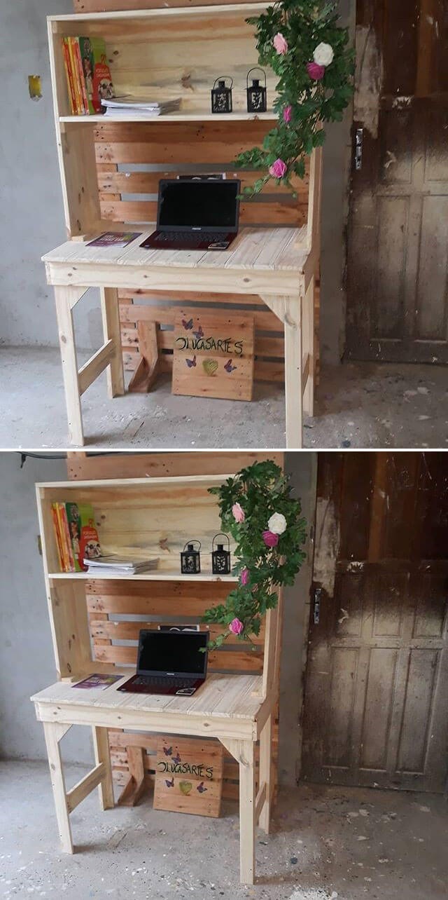 pallet side table project ideas