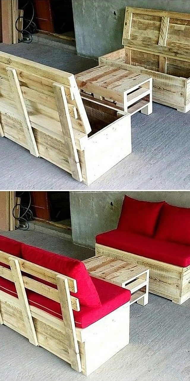 30 Unique and Affordable DIY Pallet Furniture Ideas