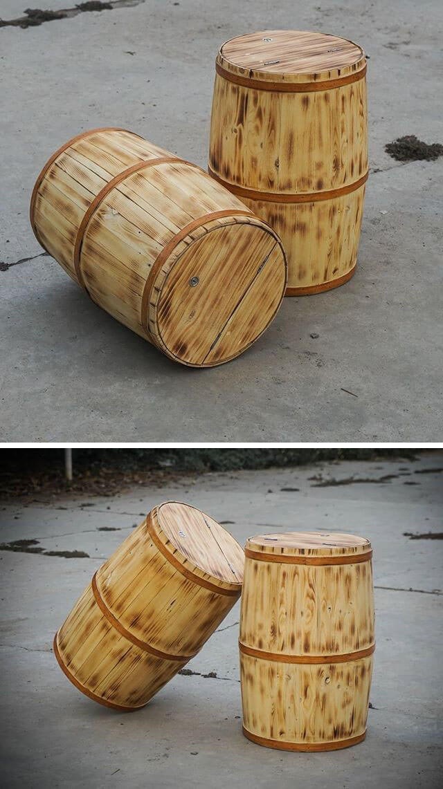wood pallet drum ideas