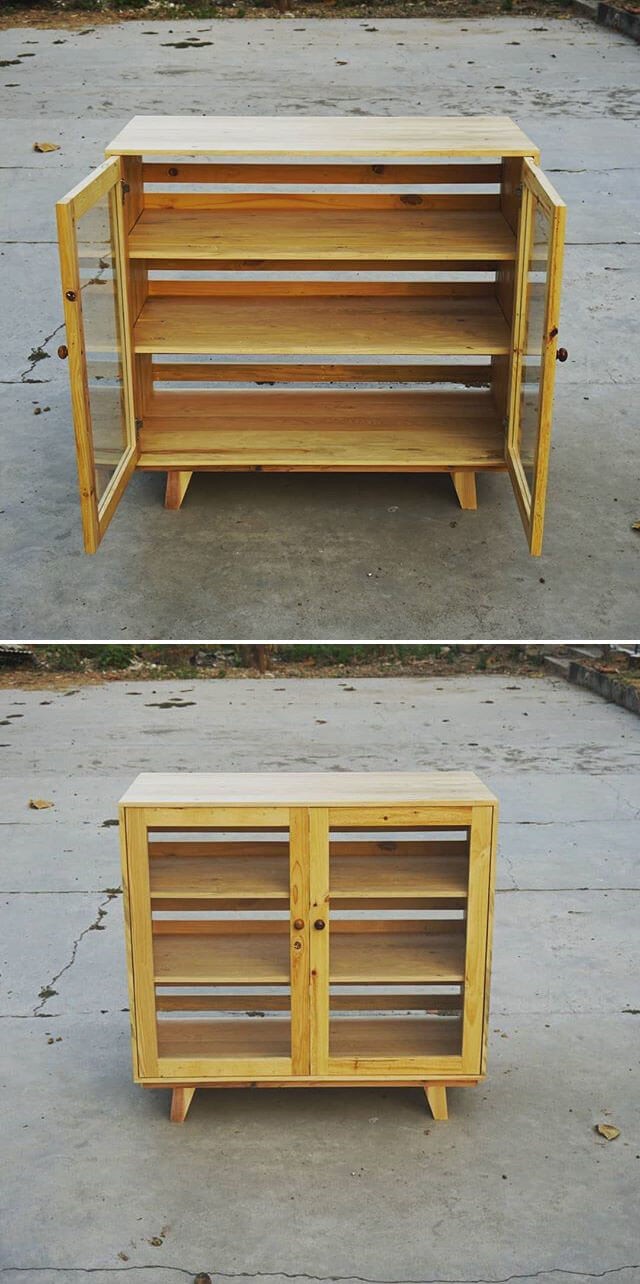 diy pallet table drawers ideas
