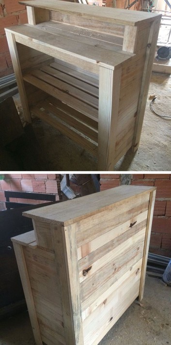 pallet bar ideas made from wood