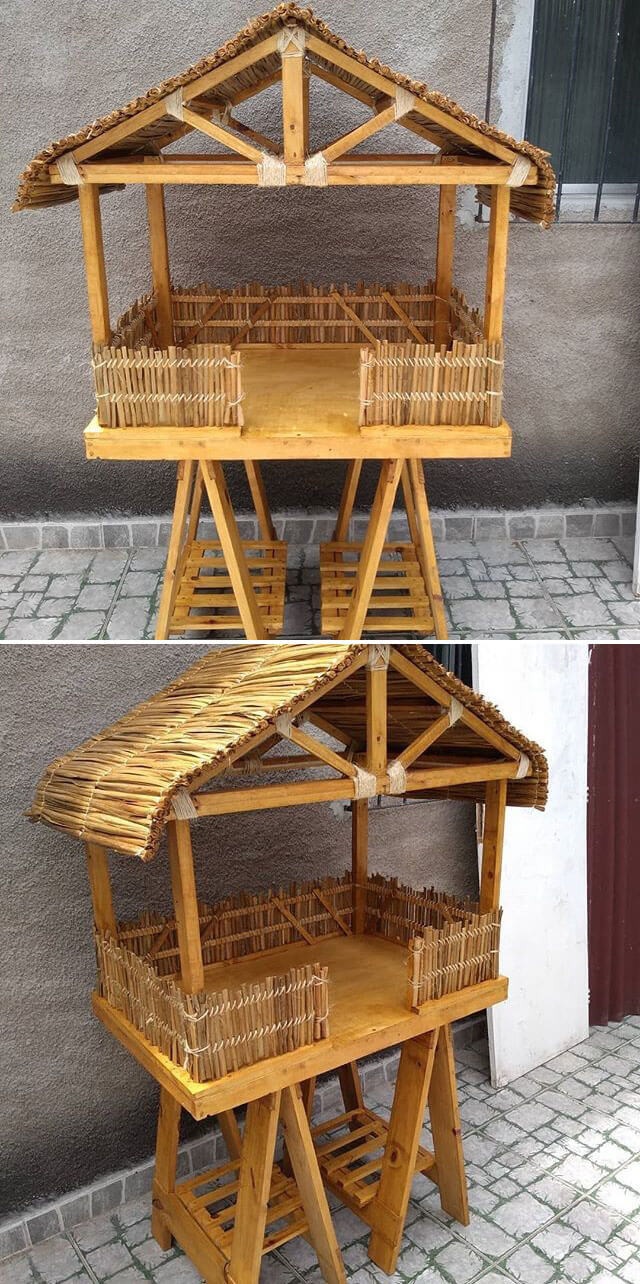 Pallet play house