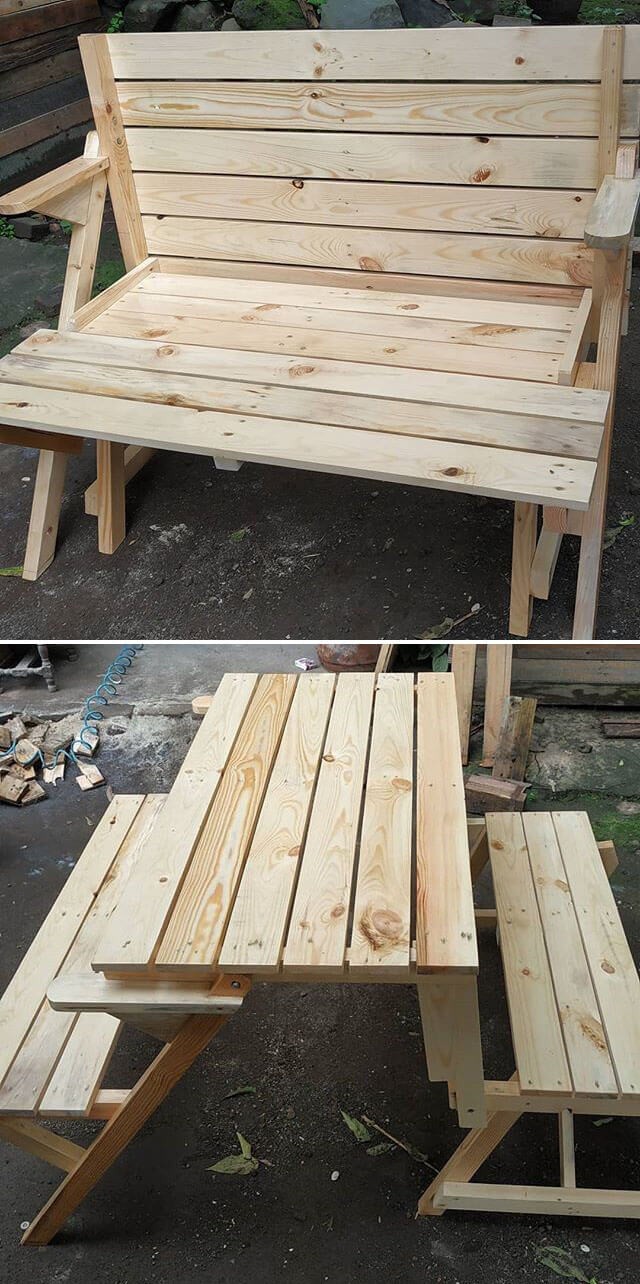 pallet benches ideas