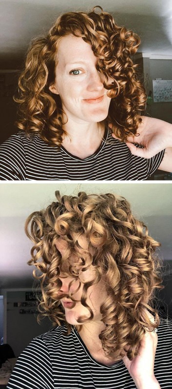 Hairstyles for Thin Curly Hair
