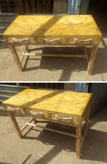 Pallet table furniture projects