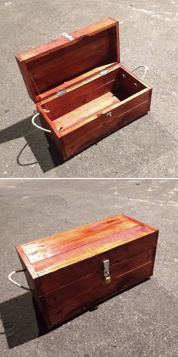 Pallet storage box projects