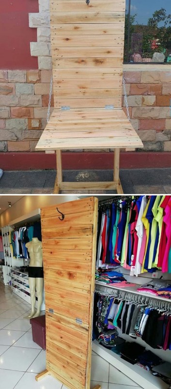easy pallet foldable table