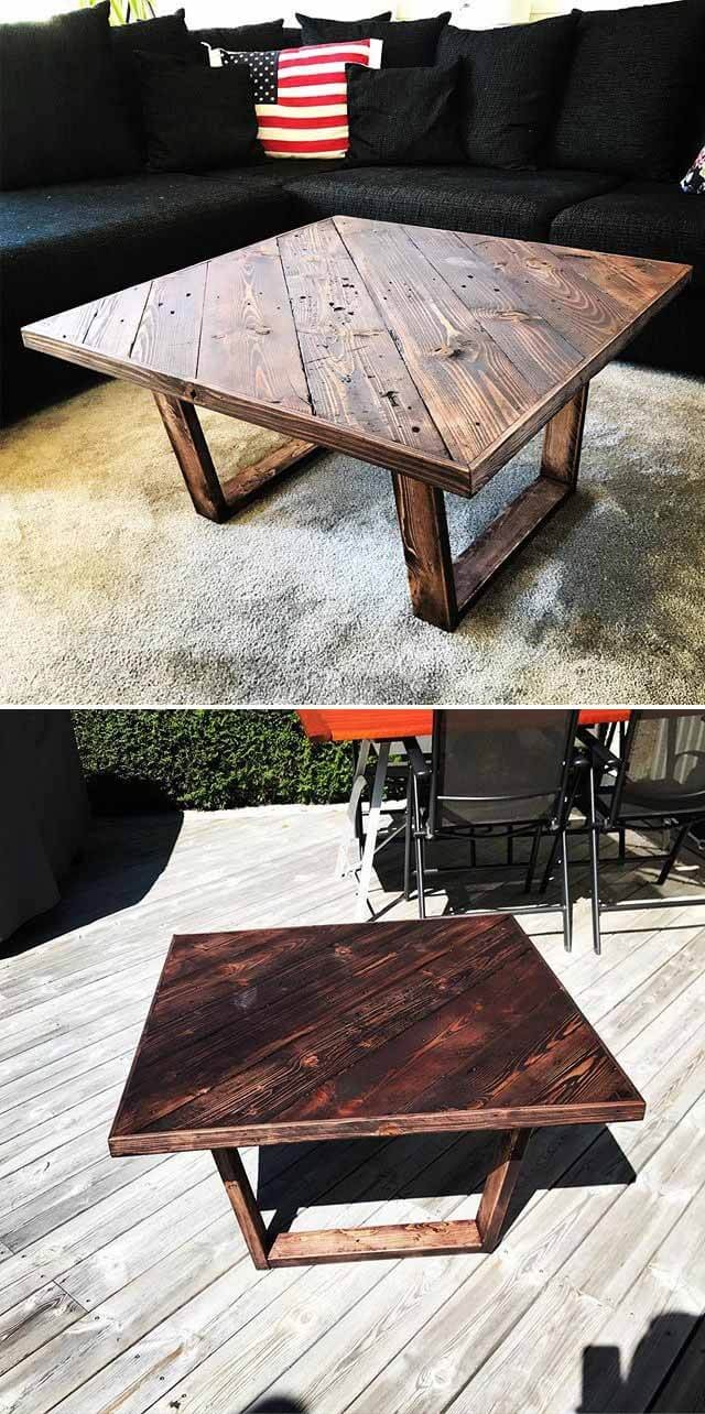 pallet coffee table ideas