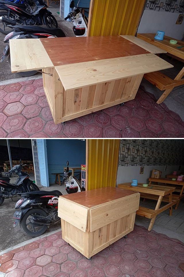 Pallet table furniture ideas