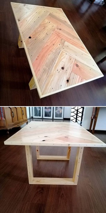 pallet table furniture ideas